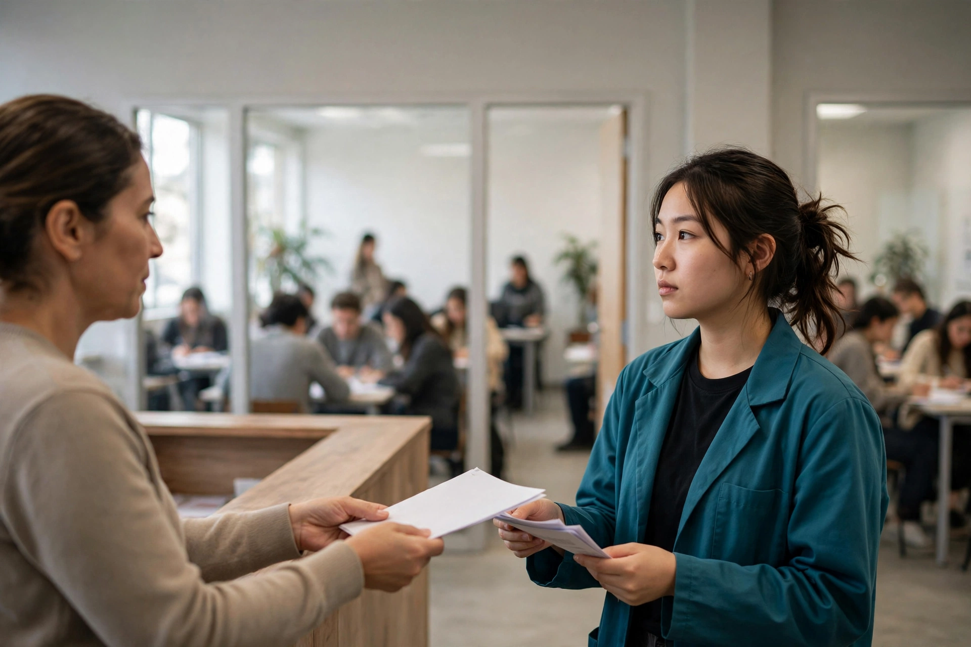 Estudante solicita atendimento para continuar o curso em uma unidade de outra cidade.
