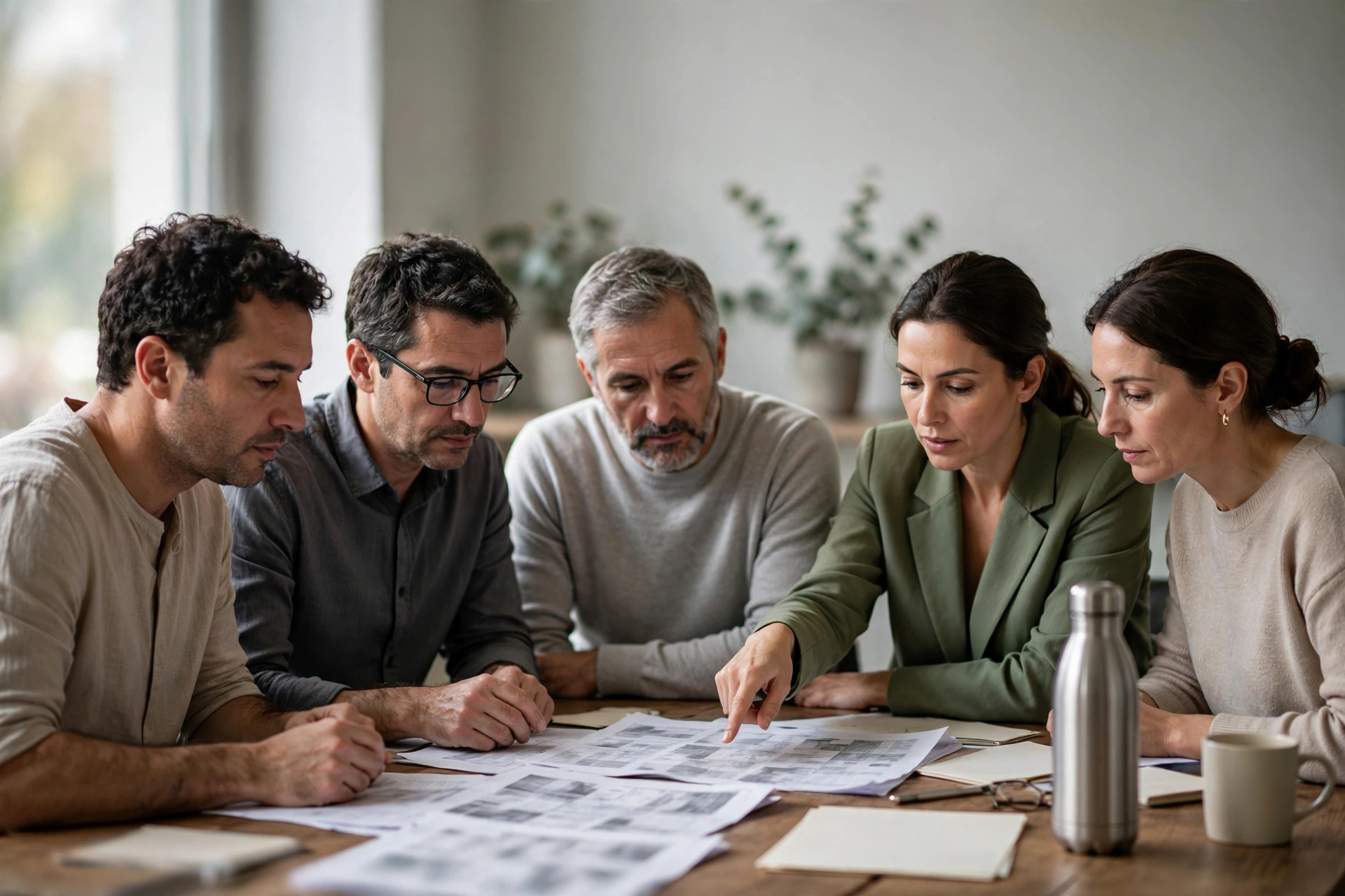 Conselheiros e diretoras avaliam prioridades, riscos e investimentos de um portfólio de iniciativas.